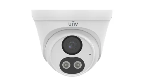 UNV 4MP ColorHunter Dual-Light Turret IPC3614LB-AF28K-DL Built-in Mic IP67 PoE