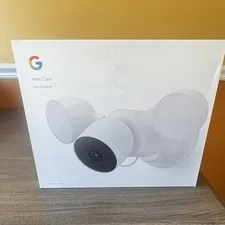 Google Nest Cam with Floodlight Outdoor Wi‑Fi 1080p Night Vision 2‑Way Audio