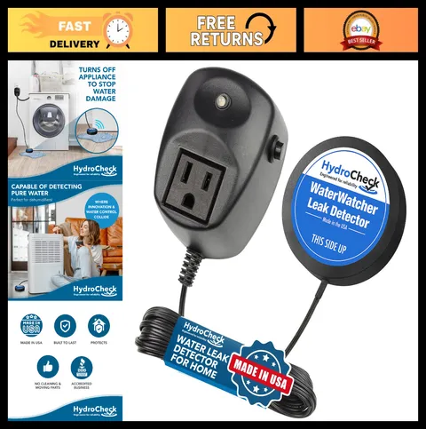 Smart Water Leak Detector Alarm for Home & Basements | Automatic Flood Sensor