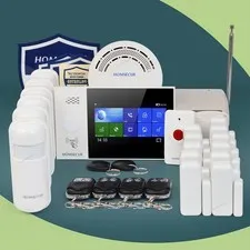 HOMSECUR Wireless WIFI 4G RFID SMS Autodial Home House Alarm System