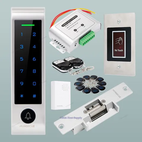 HOMSECUR IP66 APP WIFI Access Control Set Electric Strike Lock