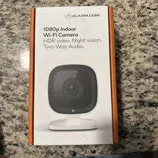 Alarm.com Indoor Wifi Camera, HD Video, Night Vision, Home Security Camera