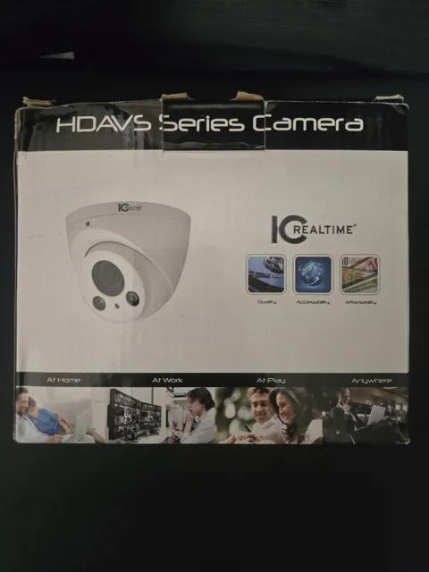 IC Realtime ICR300H4W HD-AVS Security Camera, 1080p, IR Night Vision, 12V DC