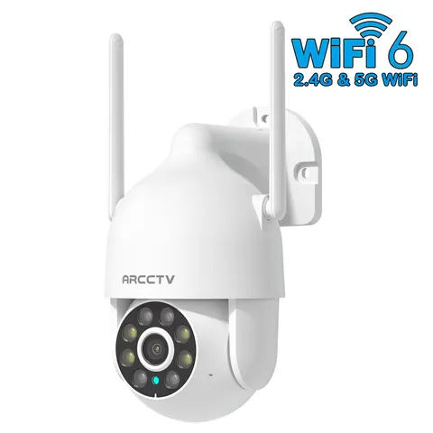 ARCCTV 3MP Camera 360° PTZ Wireless Color Night Vison Smart Home Outdoor 5G Wifi