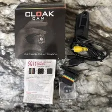 CLOAK CAM - One Camera for Any Situation - 1080P camera (Full HD) Indoor/Outdoor