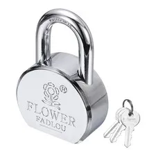 96 x 65 mm Heavy Duty Lock Alloy Steel High Security Padlock with 3 Keys