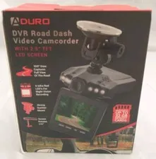 Dashcam Aduro DVR Road Dash Video Camcorder Security camera 2.5'' LED New Open