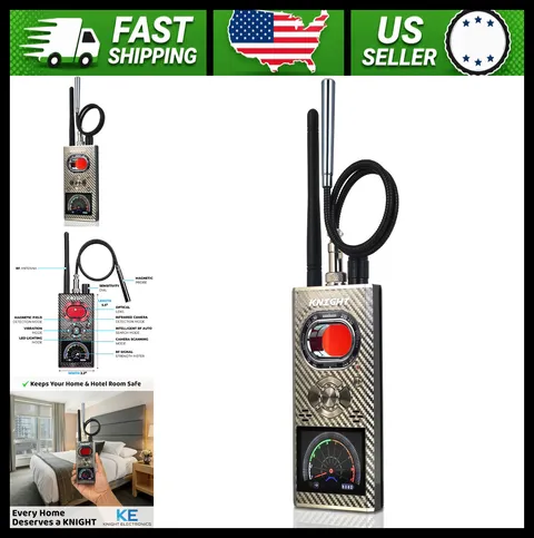 KT-8000 Anti Spy Detector Hidden Camera and Listening Device Finder