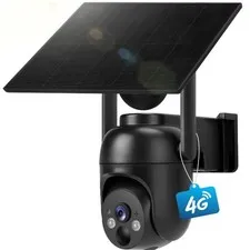 TWO -4G LTE Cellular Security Camera No Internet Needed, Solar Powered - No WiFi
