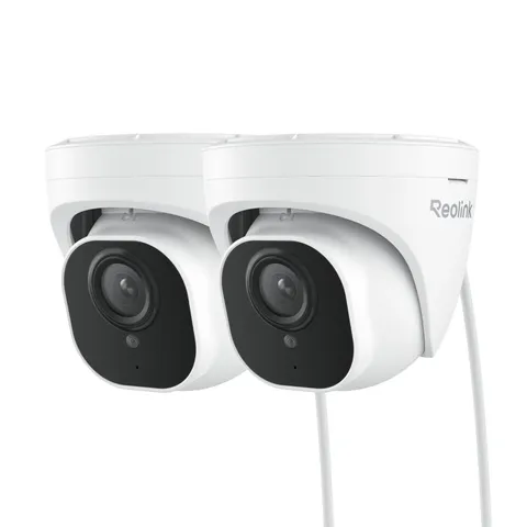 REOLINK PoE Security Camera RLC-820A (Pack of 2) 2 Count 1), White