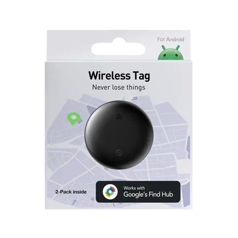 Android Air Tracker Tag 2 Pack: Smart Tracker(2026), Works with Goo... Fast Ship