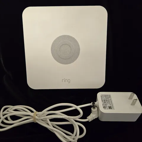 Ring Alarm Base Station US Z Wave+ 4HB1U9-0EN0 Gen 2 W/Power Cable WiFi-Indoor