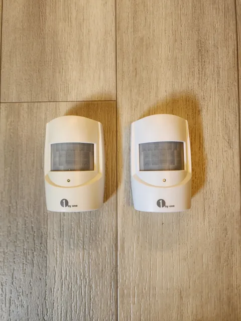 1 By One Replacement Wireless Driveway Alert Alarm Doorbell Motion Sensor 2 Pack
