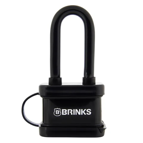 40mm Laminated Steel Padlock with Hardened Shackle, Weatherproof, Outdoor &