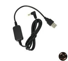 Universal USB charger compatible with Yaesu FT-70D FT-60 and VX-6 radios.