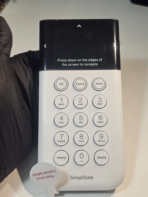 Simplisafe KP3W Wireless Keypad 3rd Generation - White