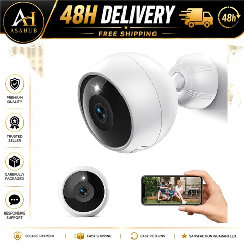 JMCAMDM CG9 2K Wireless Outdoor Security Camera WiFi Battery Night Vision