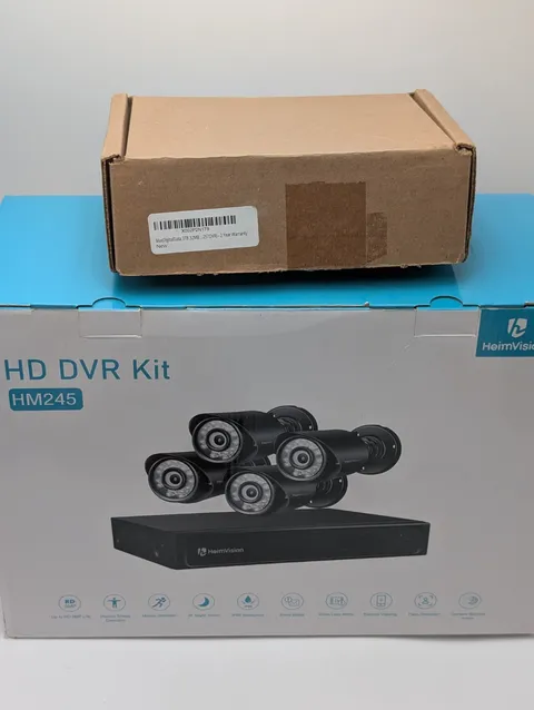 HeimVision HD DVR Security Camera Kit HM245 With 3TB HD Hard Drive New