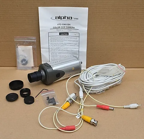 ALPHA VTC-C661/SH COLOR CCD CAMERA - model QPSCDCA
