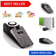 Elegant 120dB Door Stop Alarm with 3 Sensitivity Levels for Travel Security