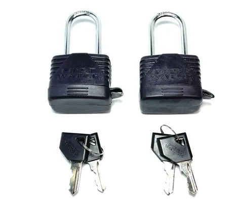 2 PK Belwith First Watch 1-9/16" Weatherproof Padlocks