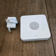 Ring Alarm Base Station Hub, White, Wall Plug-In, Includes Power Adapter