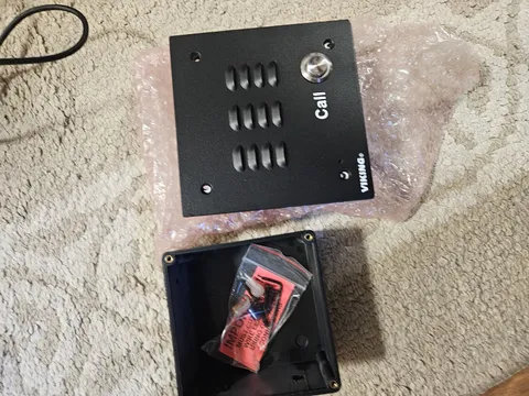 Viking DVA-2WA Audio Intercom Door Entry System Call Button Module w/ Wiring