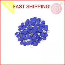ETEKJOY 100 PCS 125KHz RFID Key Fob Proximity ID Card Token Tag Keypad Card for