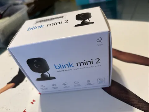 Blink Mini 2 Security Camera 1080p Wired Indoor Outdoor Night Vision Audio HD