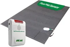 Smart Caregiver Wireless Floor Mat Alarm & Monitor, Door Exit Monitoring | Alert