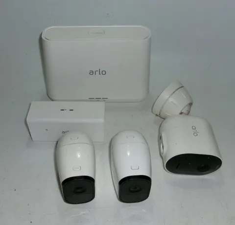 Arlo Security System VMB4000 Base Station + Wireless Cameras – READ – No Cords