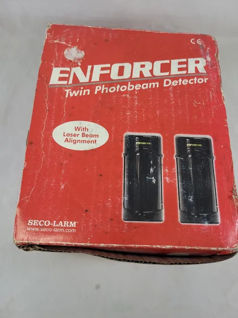 Seco-Larm Enforcer Twin Photobeam Detector, 90-190 Ft. Range (E-960-D90)