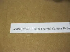 Axis Q1952-E 35mm 30fps Thermal Network Camera P/N: 02162-001 New Sealed