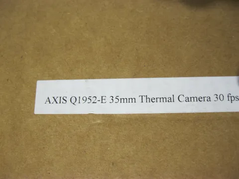 Axis Q1952-E 35mm 30fps Thermal Network Camera P/N: 02162-001 New Sealed