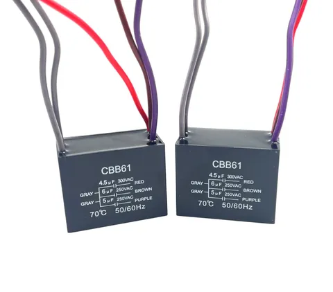 New 5 Wire Ceiling Fan Capacitor Replacement for New Tech CBB61, 250VAC 50/60...