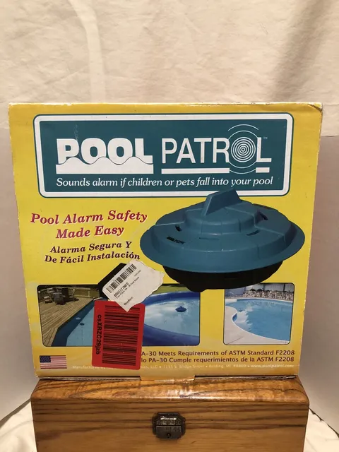Posthaste Electronics POOL PATROL Model PA-30 Safety Pool Alarm NOB