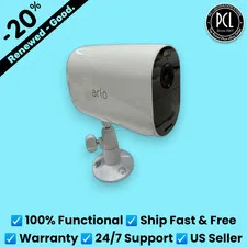 ✅ Arlo Essential XL Spotlight Camera 1080P Video | Wide Field of View ✅
