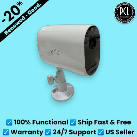 ✅ Arlo Essential XL Spotlight Camera 1080P Video | Wide Field of View ✅