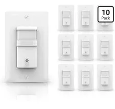 ECOELER 10 Pack Occupancy Motion Sensor Light Switch, PIR Infrared Motion
