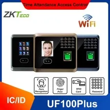 ZKteco UF100PLUS WiFi Facial & Fingerprint Time Attendance e Recorder Clock