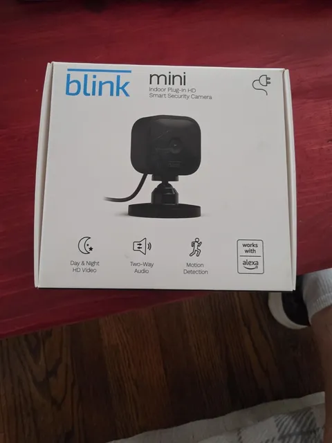 Brand New Sealed Box Blink Mini Indoor HD Security Camera 1080P Wi-Fi BCM00300UB
