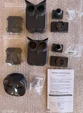 HTZSAFE Wireless Alarm System — T804 Sensor + 808A Plug-In Receiver (Open Box)