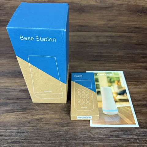 SimpliSafe Home Security System Wireless Security Keypad Base KP3W 3rd Gen White