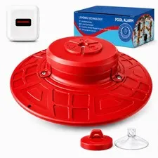 Pool Alarm for Inground & Above Ground Pools with Remote Receiver, 110db Alarm
