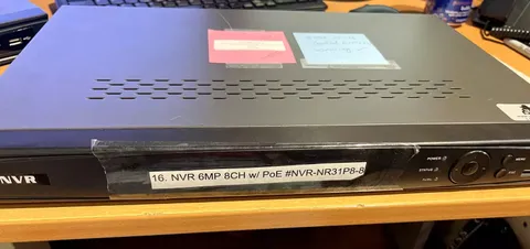 NVR 6MP 8CH w/ PoE # NVR-NR31P8-8