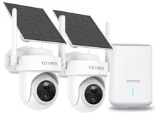 Yoyiryb 4k 8mp Solar 2 Camera Kit 