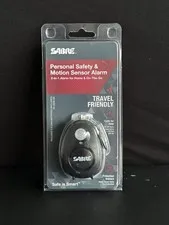 Sabre Personal Alarm & Motion Sensor 120 dB TSA Compliant Batteries Included