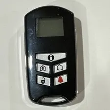DSC WT4989 4 Button Wireless Backlit Security Key Fob Display New Batteries