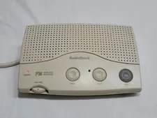 Radio Shack Two Station Wireless FM Intercom Three-Phase Compatible White 43-493