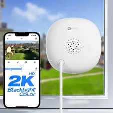 Wansview Window Security Camera WiFi 2.4/5GHz Full Color Night Vision Indoor 2K